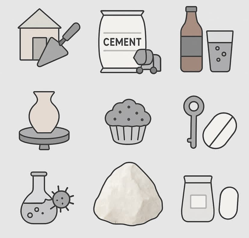 Applications of Gypsum in Various Industries